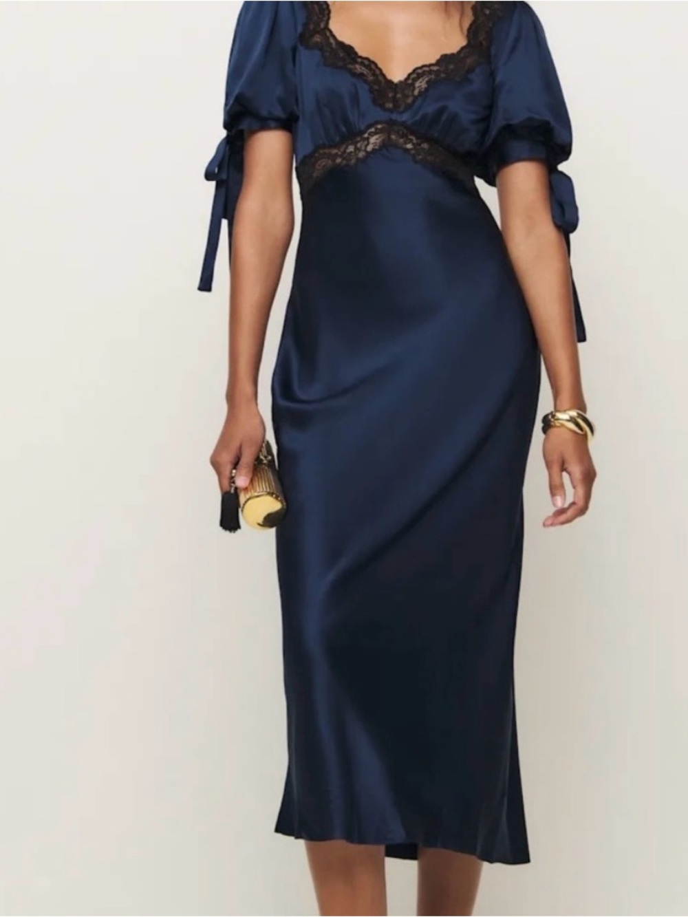Reformation x Kacey Musgraves silk dress - Picture 2 of 4